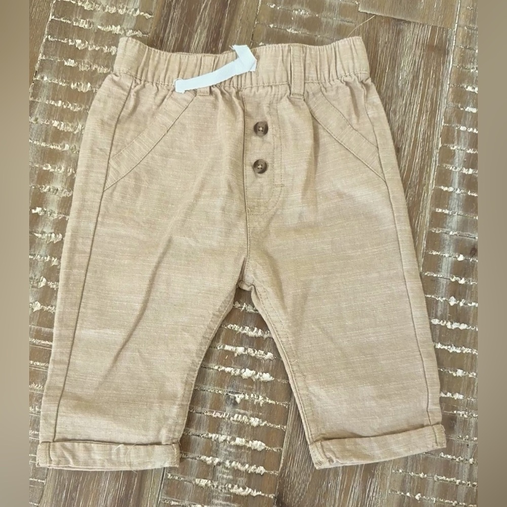 NWT Cat and Jack 100% cotton pants 3-6m